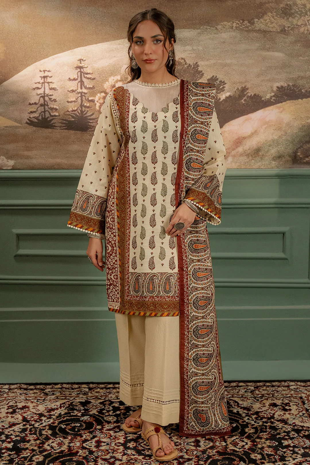 Shirt Shalwar Dupatta - 0380 - Image 2