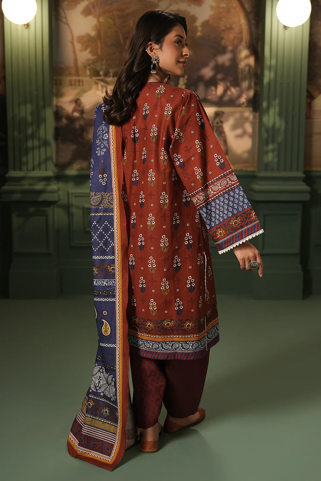Shirt Shalwar Dupatta - 0394 - Image 5