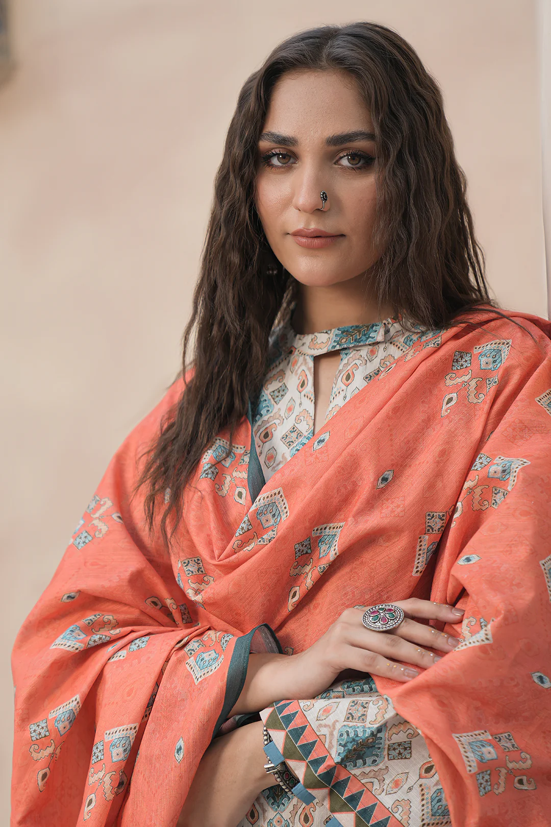 Shirt Shalwar Dupatta - 0443 - Image 3