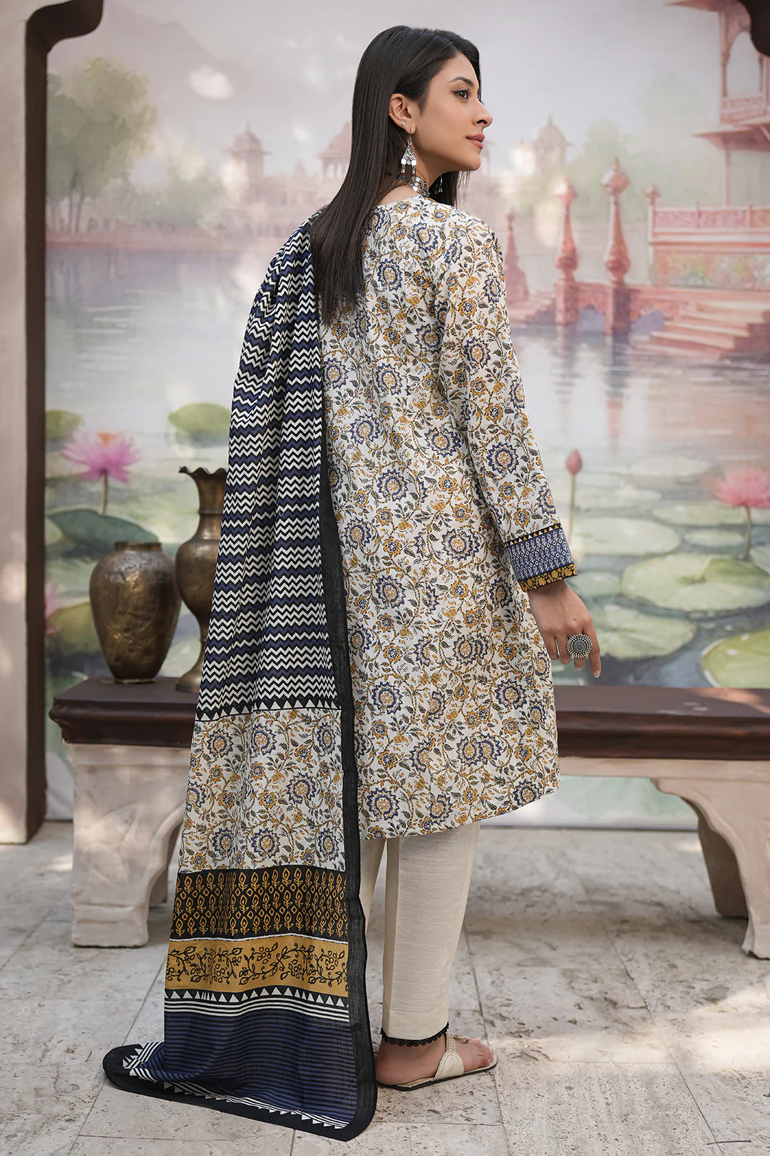 Shirt Shalwar Dupatta - 0452 - Image 5