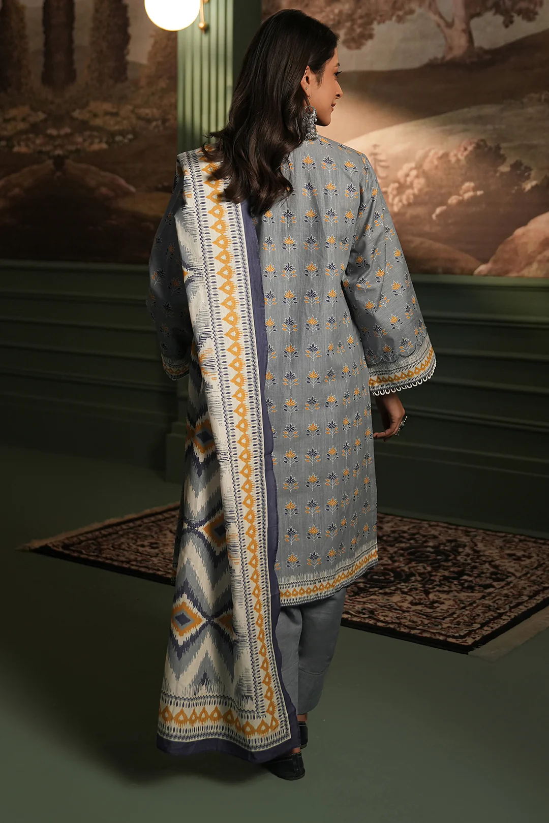 Shirt Shalwar Dupatta - 0453 - Image 5