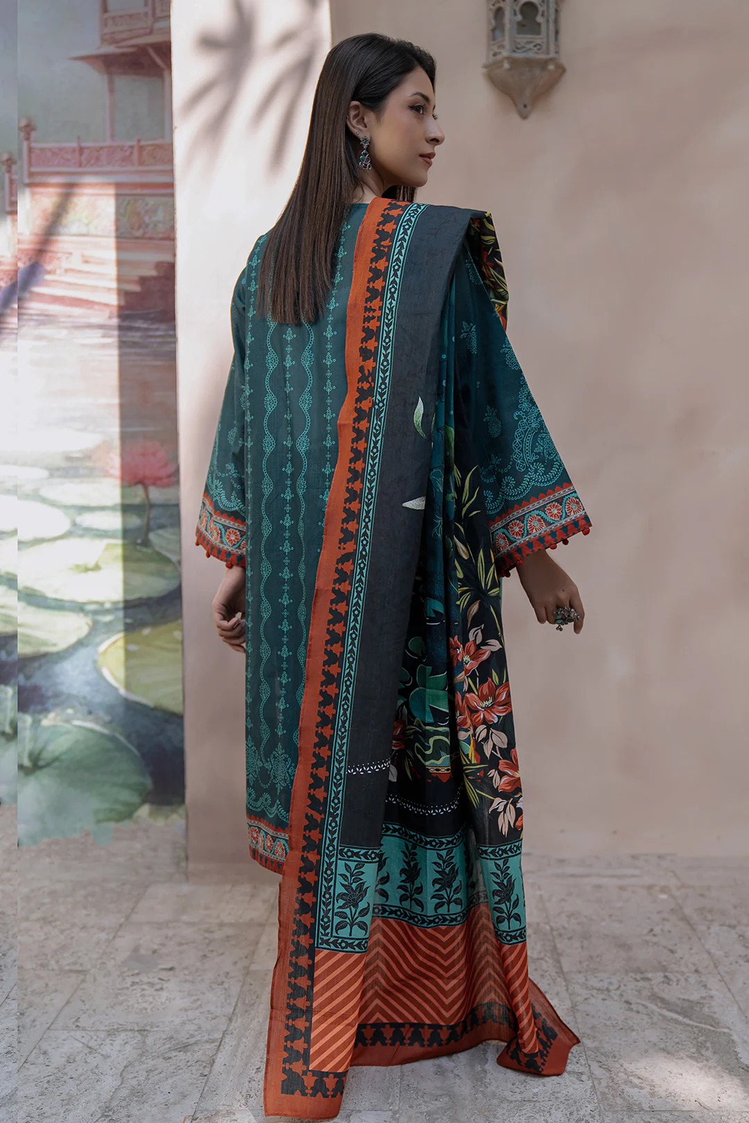 Shirt Shalwar Dupatta - 0454 - Image 4