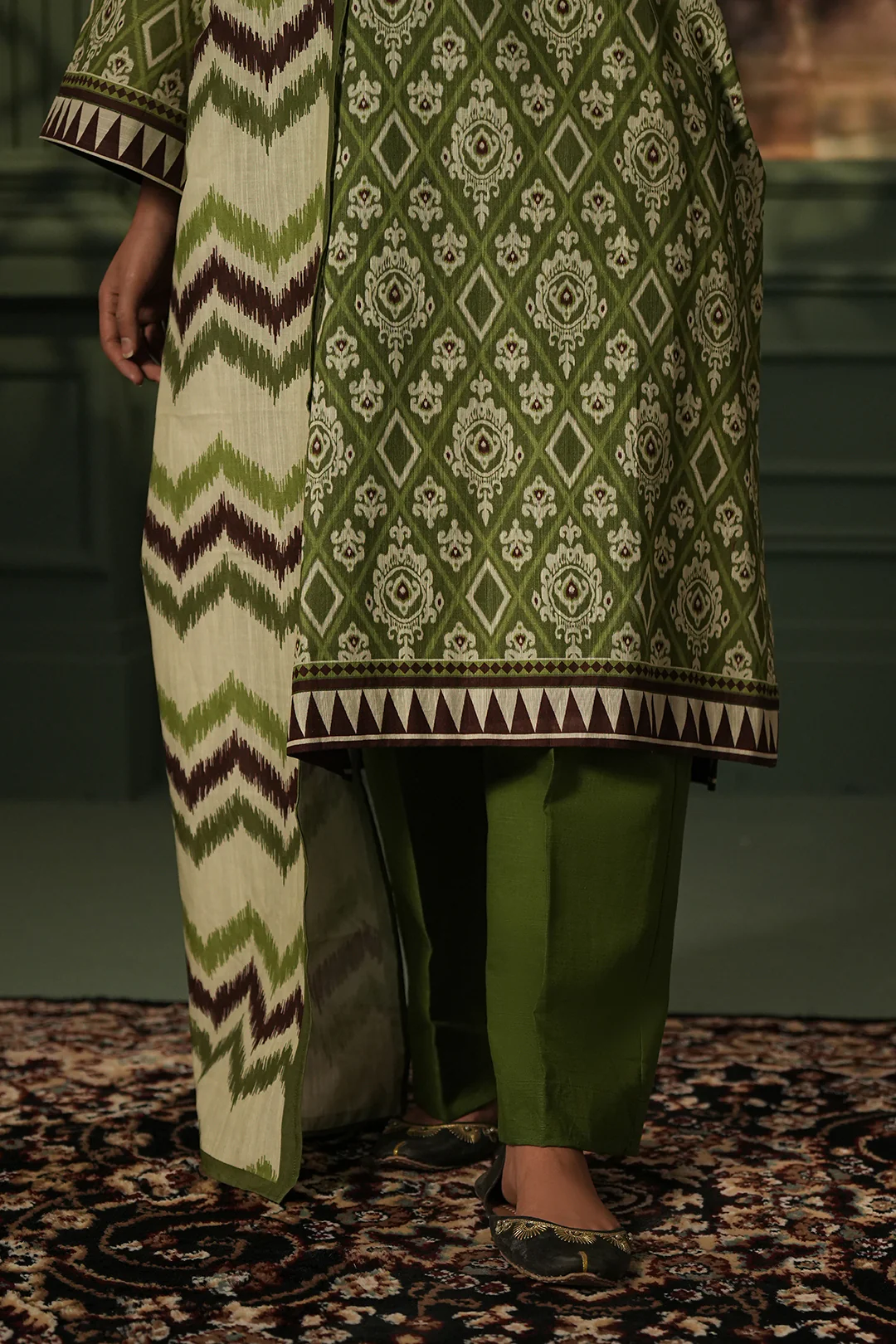 Shirt Shalwar Dupatta - 0463 - Image 3