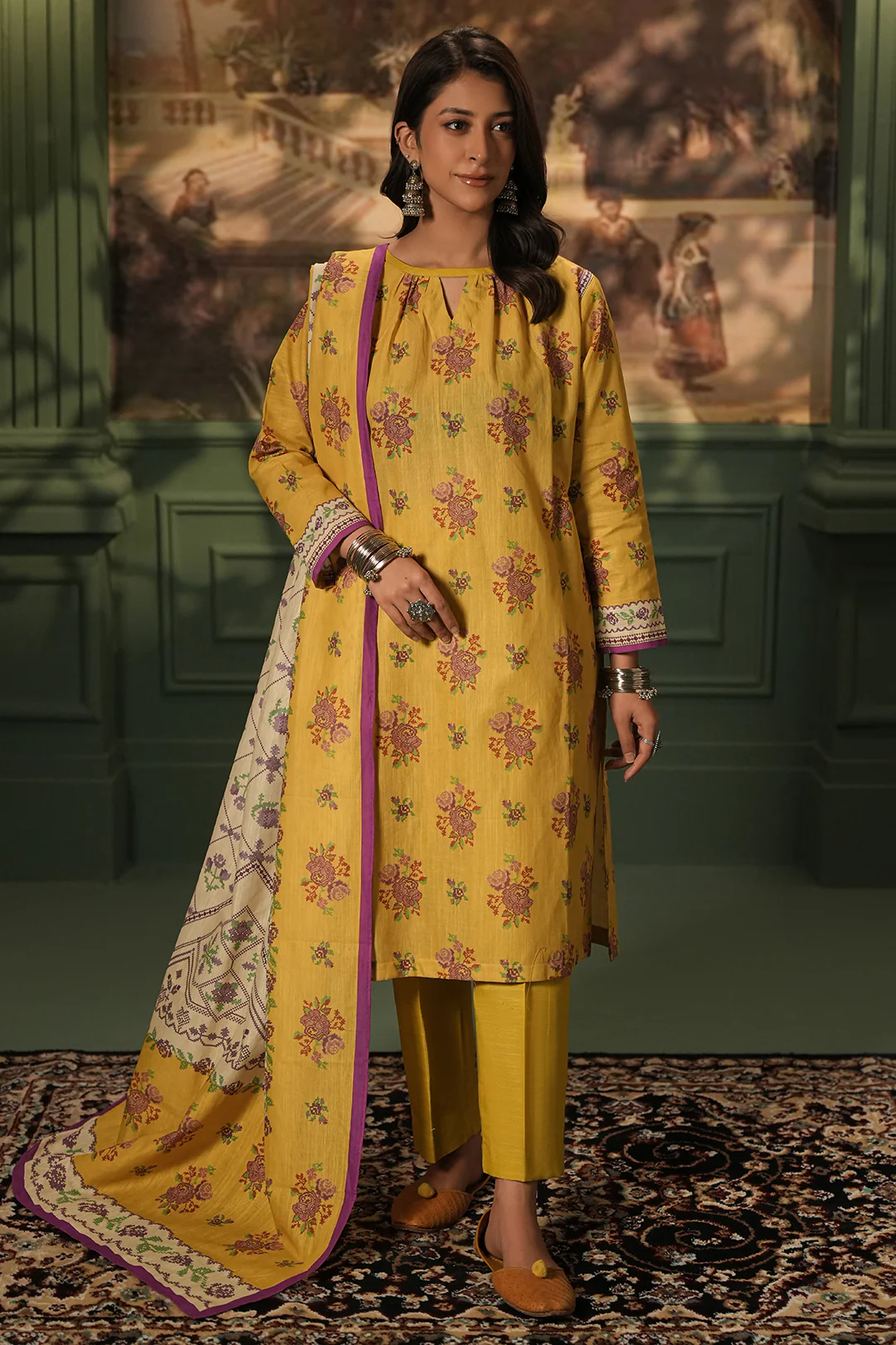 Shirt Shalwar Dupatta - 0464 - Image 2