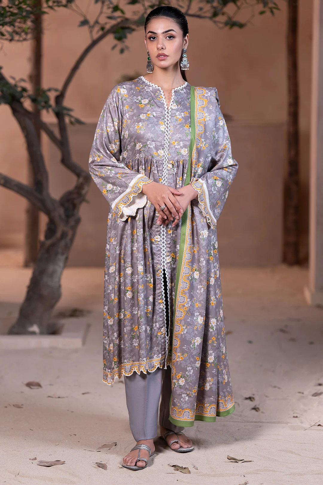 Shirt Shalwar Dupatta - 0469 - Image 4