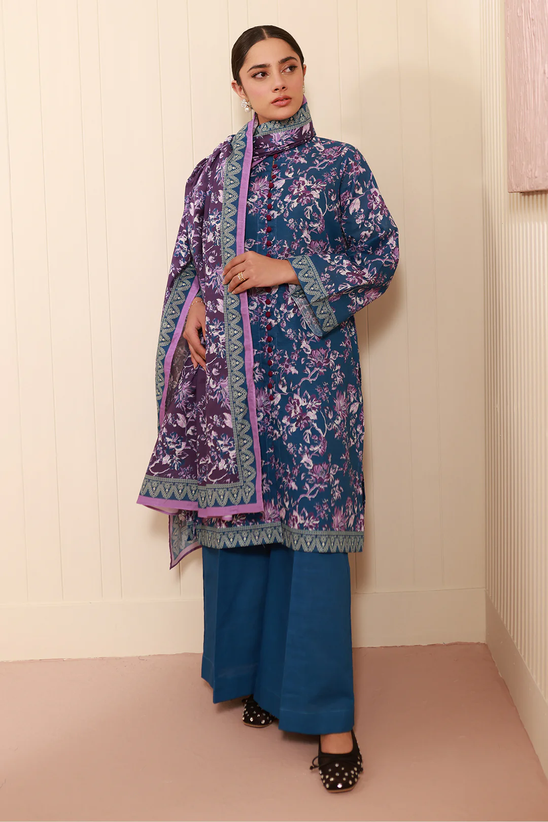 Shirt Shalwar Dupatta - 0507 - Image 6