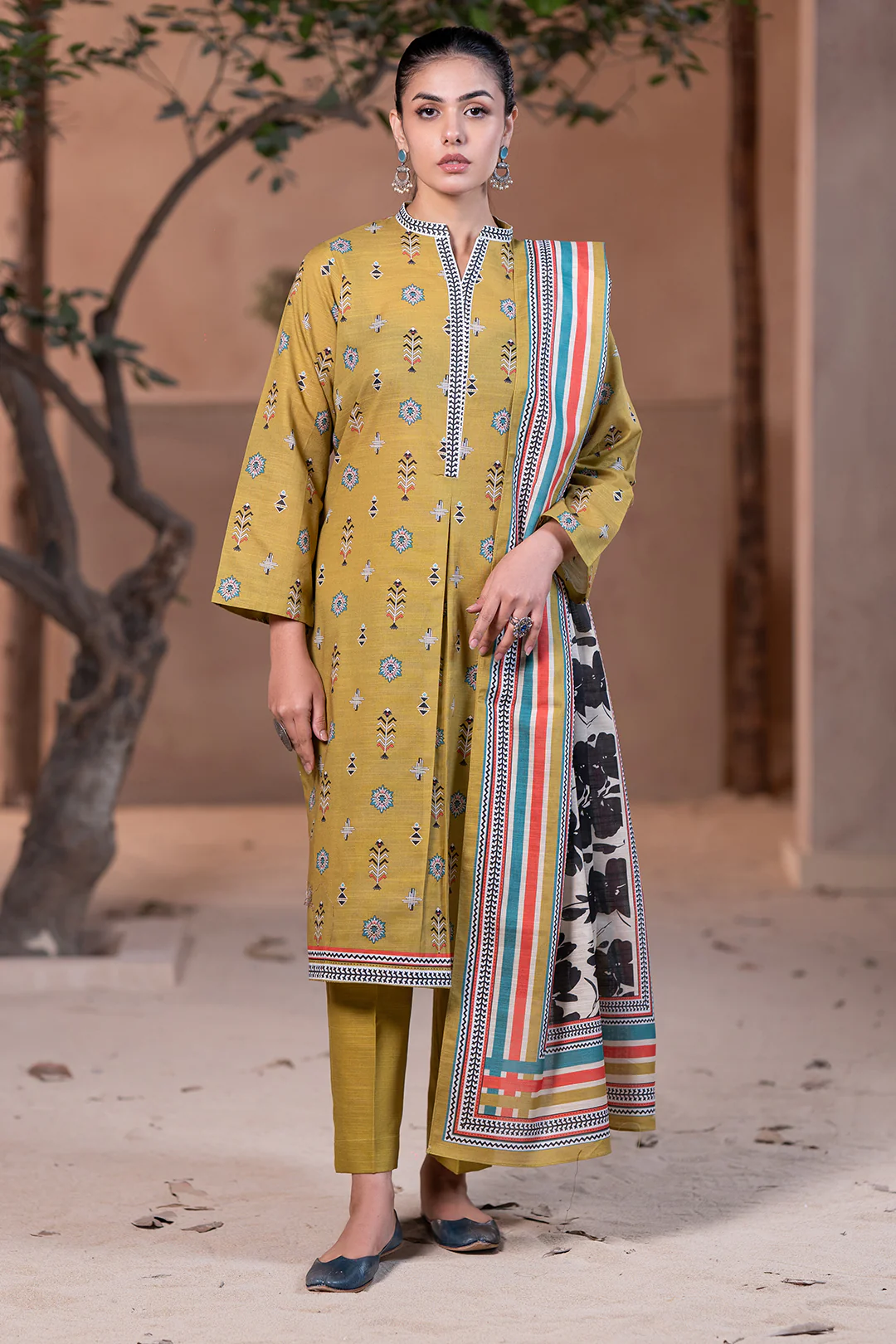 Shirt Shalwar Dupatta - 0510 - Image 2