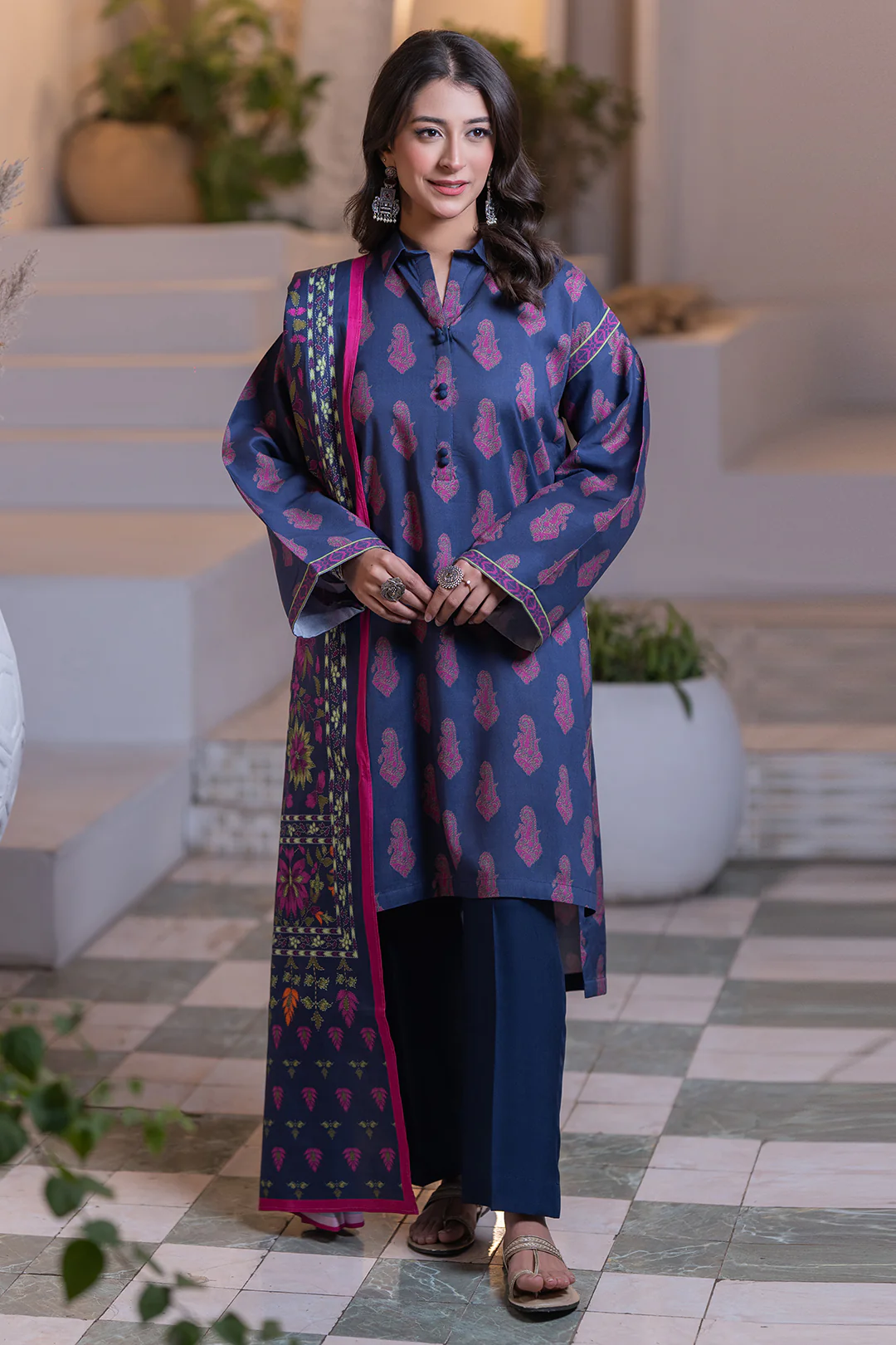 Shirt Shalwar Dupatta - 0516 - Image 2