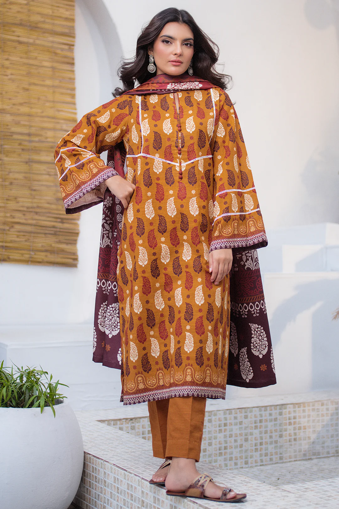 Shirt Shalwar Dupatta - 0517 - Image 2