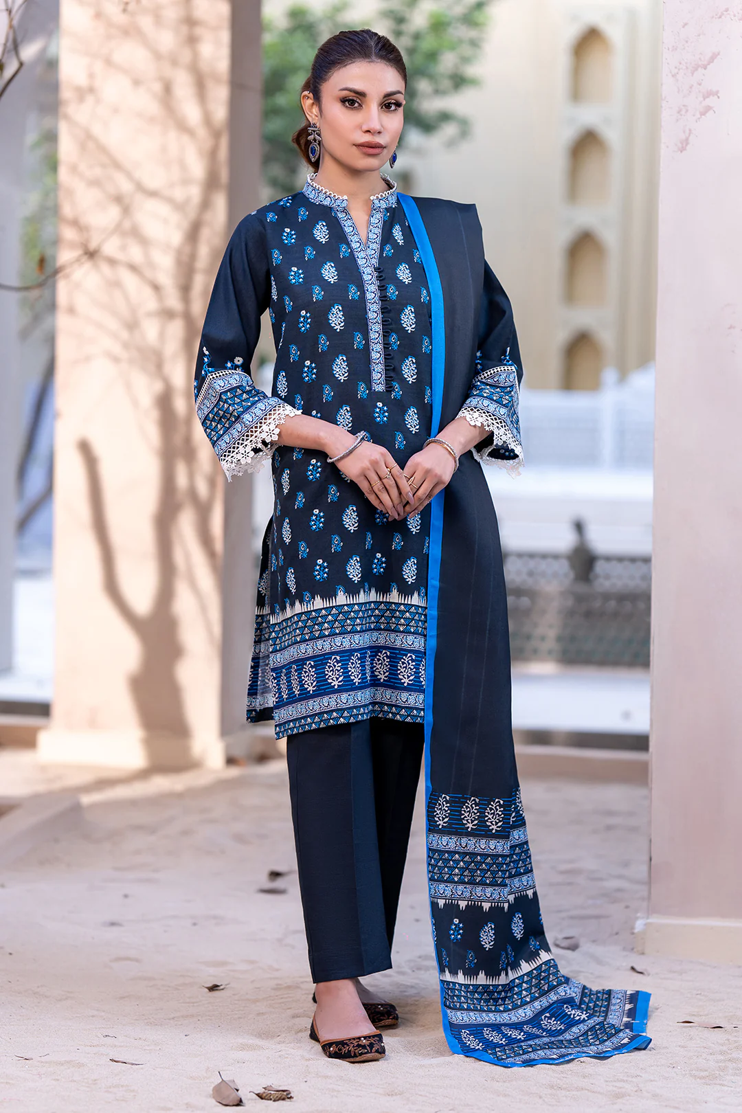 Shirt Shalwar Dupatta - 0519 - Image 2