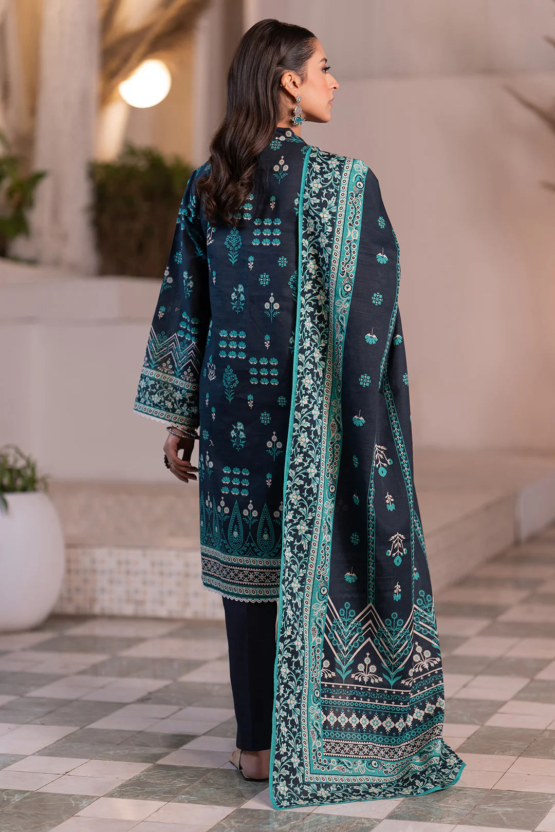 Shirt Shalwar Dupatta - 0523 - Image 5