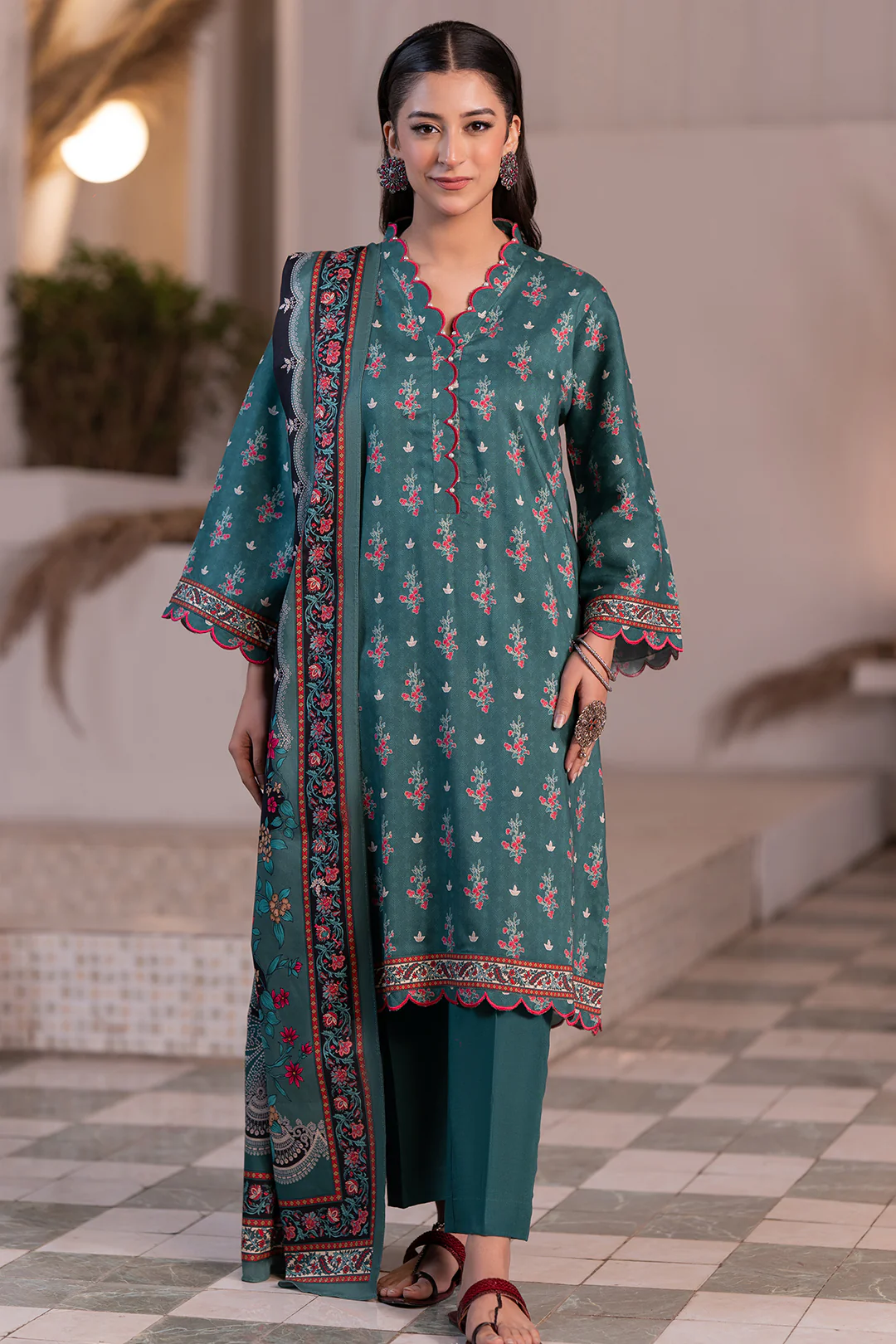 Shirt Shalwar Dupatta - 0525 - Image 2