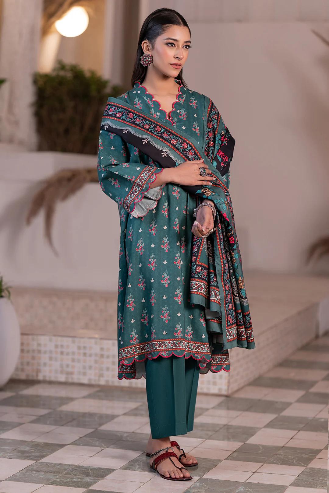 Shirt Shalwar Dupatta - 0525 - Image 3
