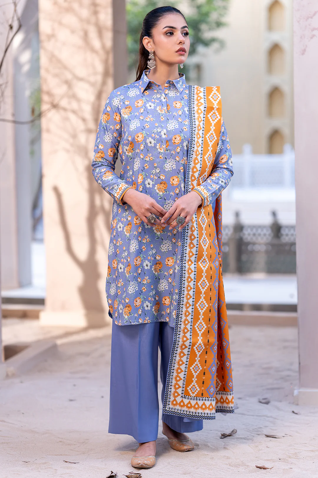 Shirt Shalwar Dupatta - 0534 - Image 2