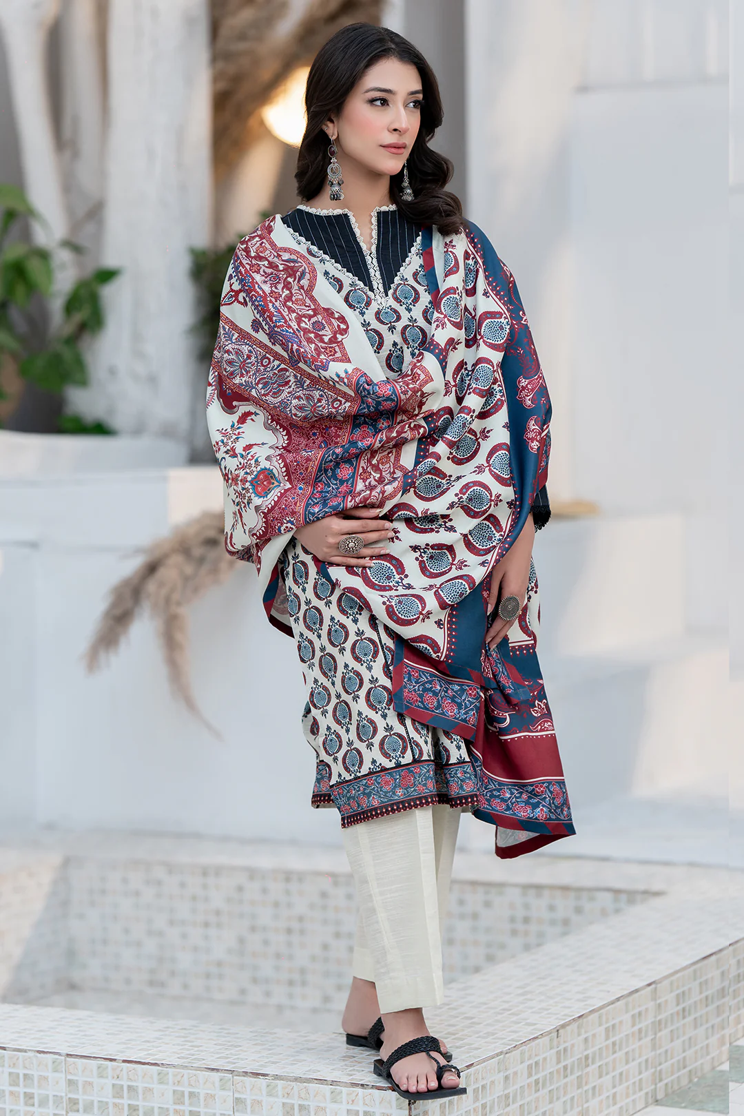 Shirt Shalwar Dupatta - 0571 - Image 3