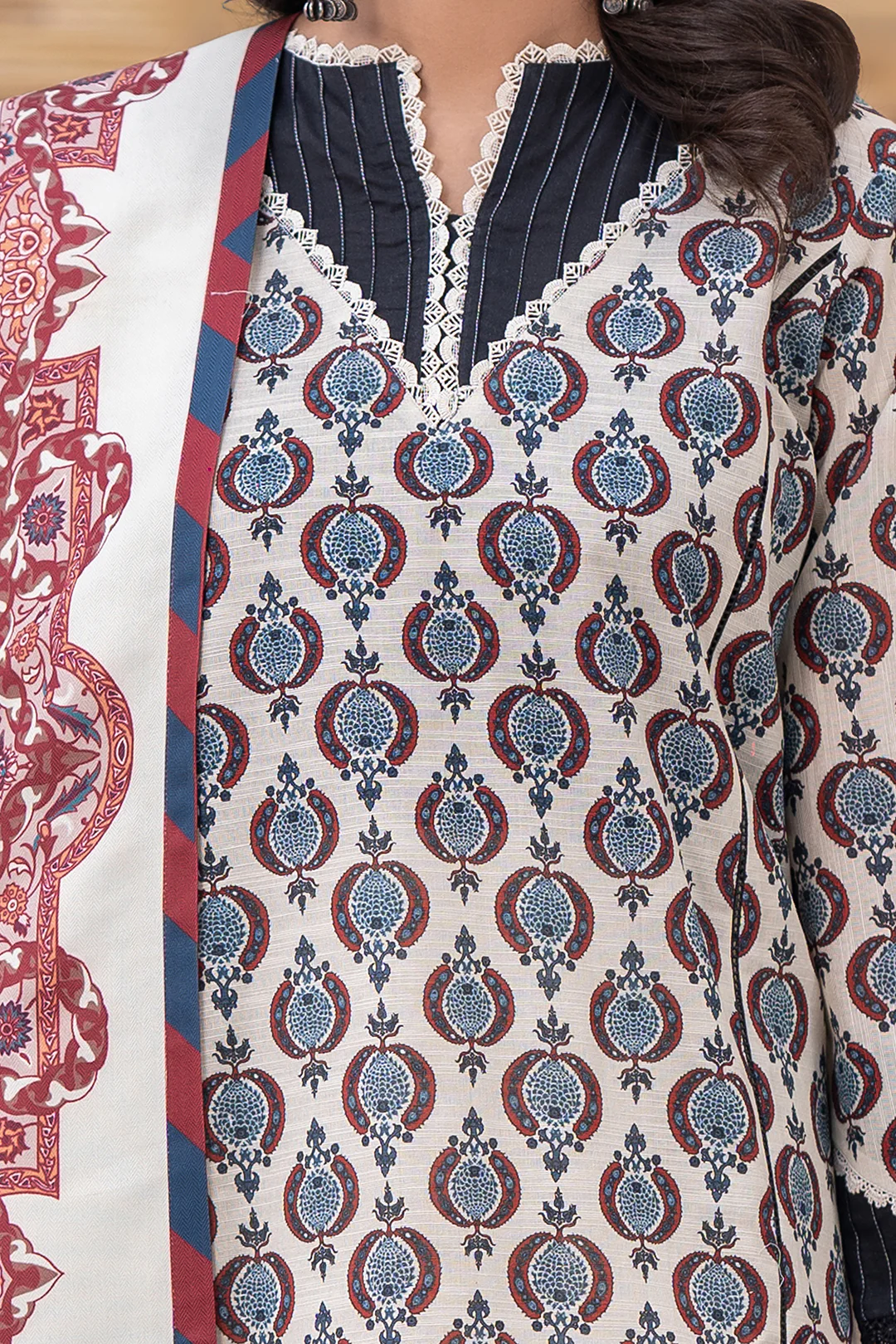 Shirt Shalwar Dupatta - 0571 - Image 4