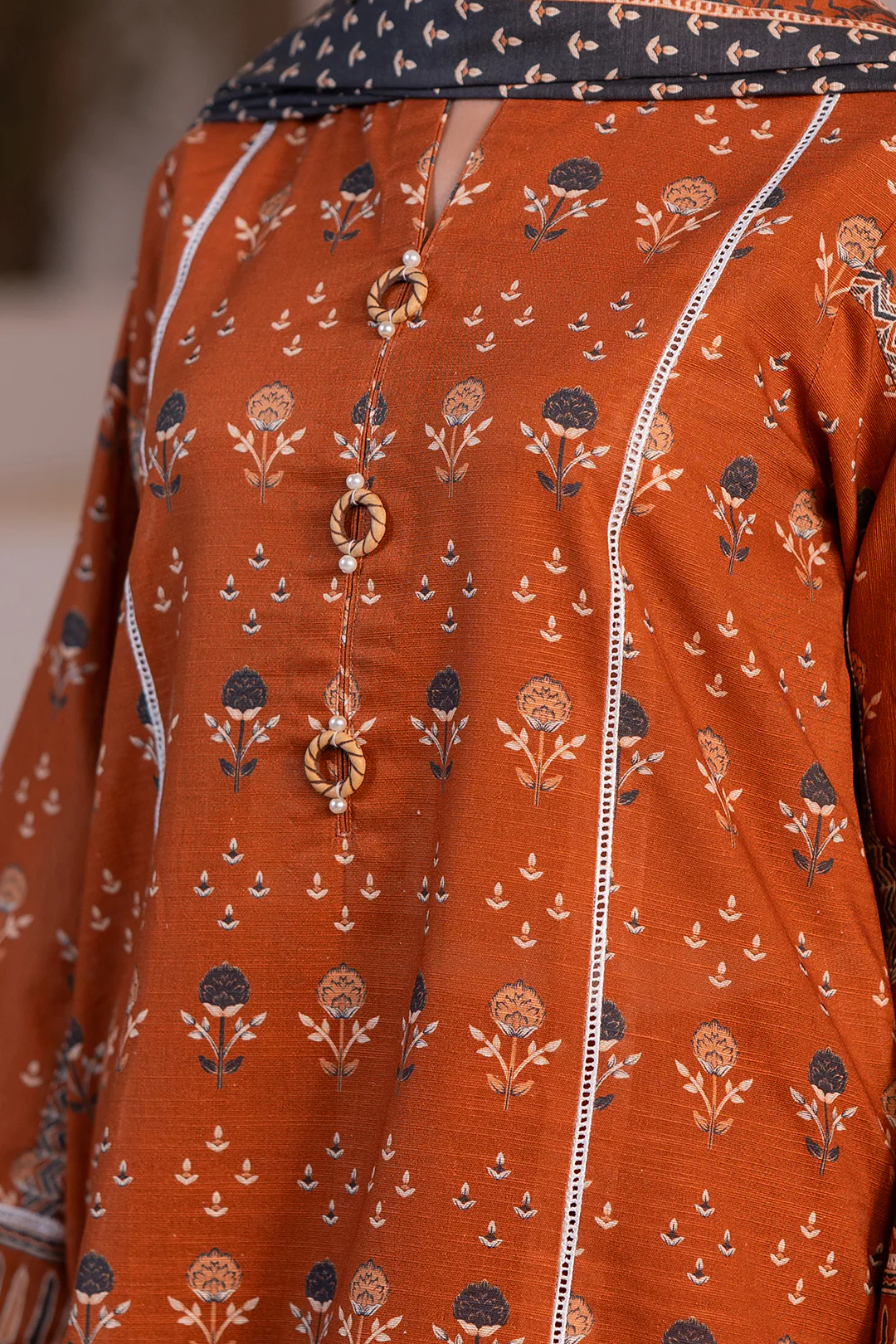 Shirt Shalwar Dupatta - 0575 - Image 4