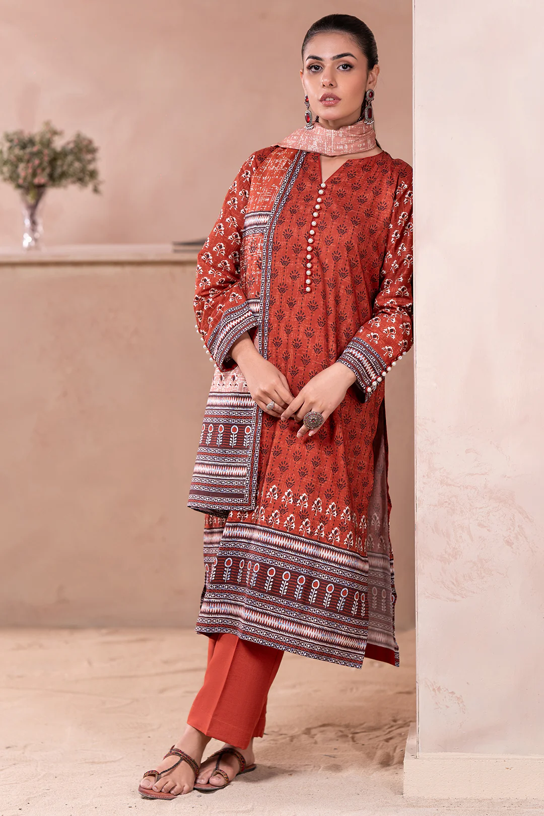 Shirt Shalwar Dupatta - 0580 - Image 3