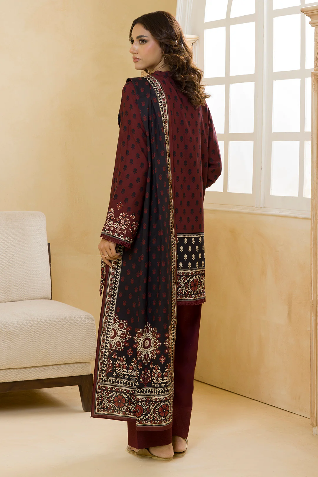 Shirt Shalwar Dupatta - 0107 - Image 8