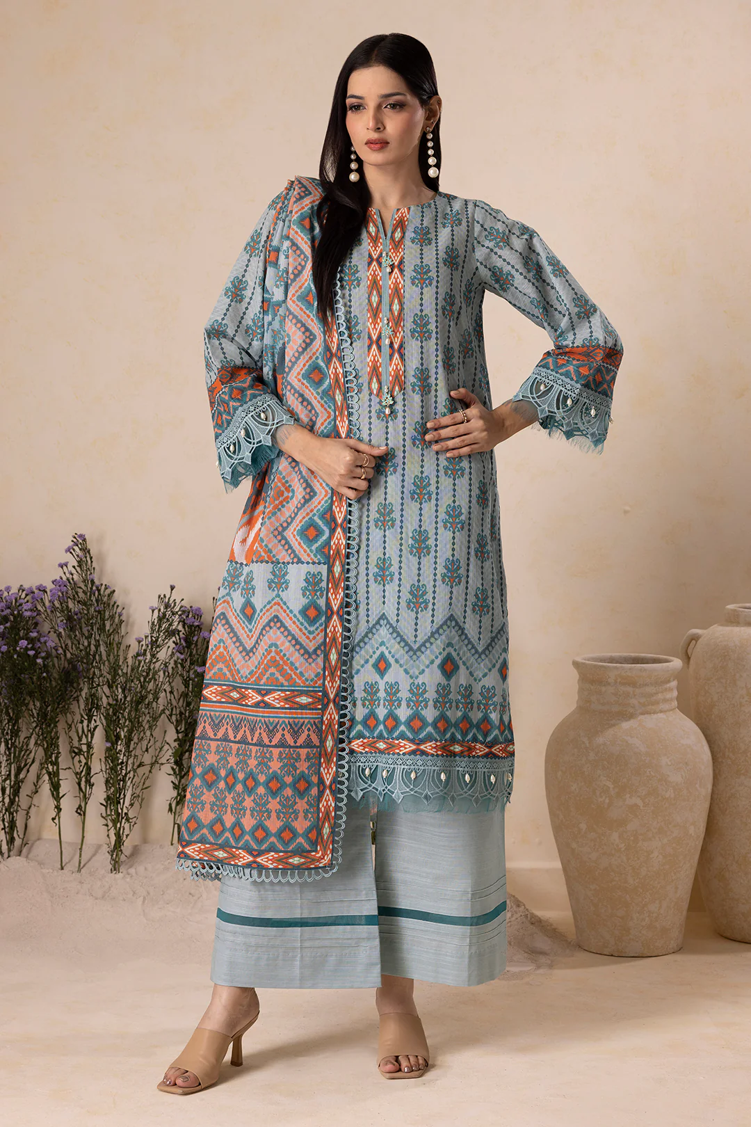 Shirt Shalwar Dupatta - 0136 - Image 4