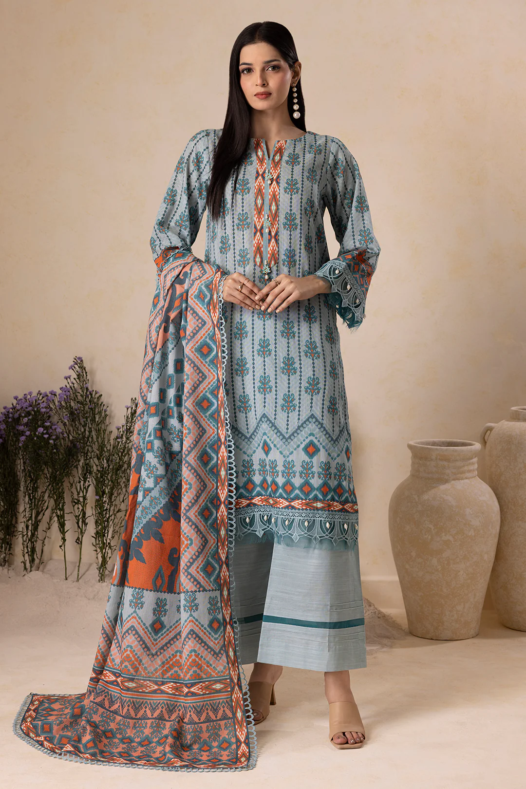 Shirt Shalwar Dupatta - 0136 - Image 5