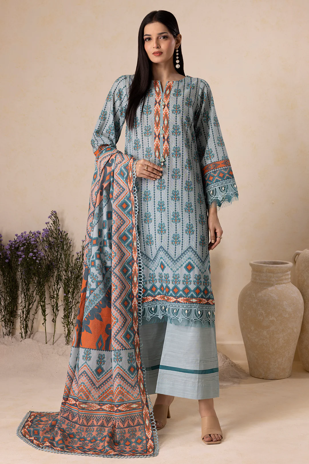 Shirt Shalwar Dupatta - 0136 - Image 7