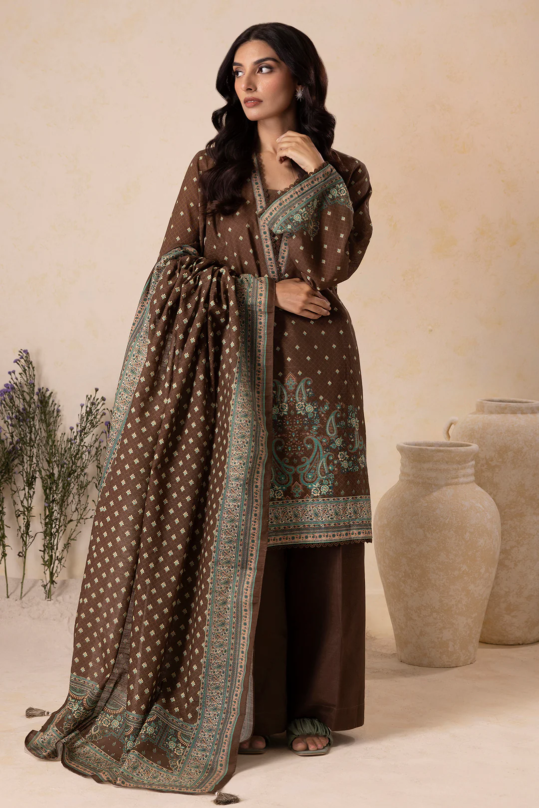 Shirt Shalwar Dupatta - 0138 - Image 5
