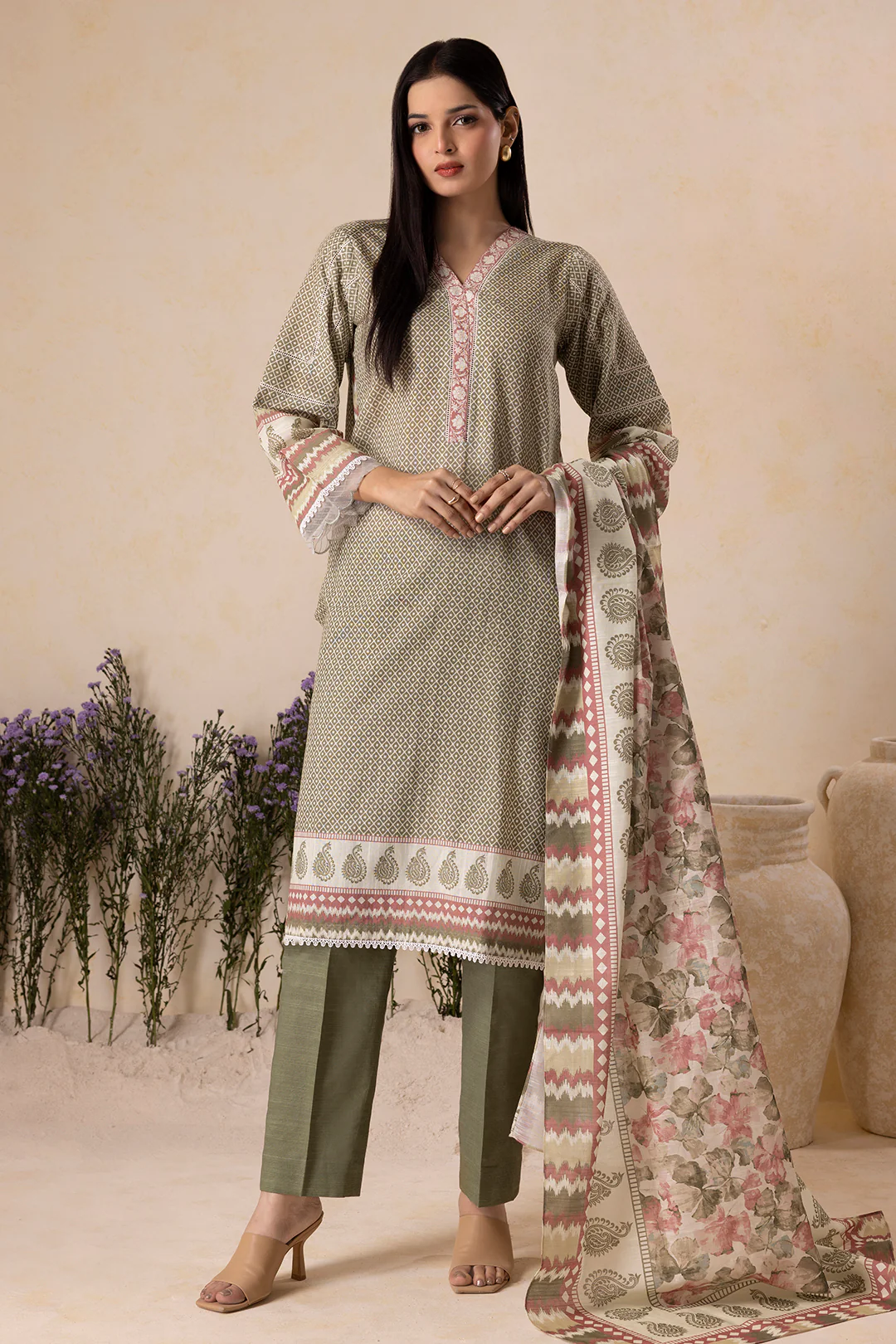 Shirt Shalwar Dupatta - 0149 - Image 3