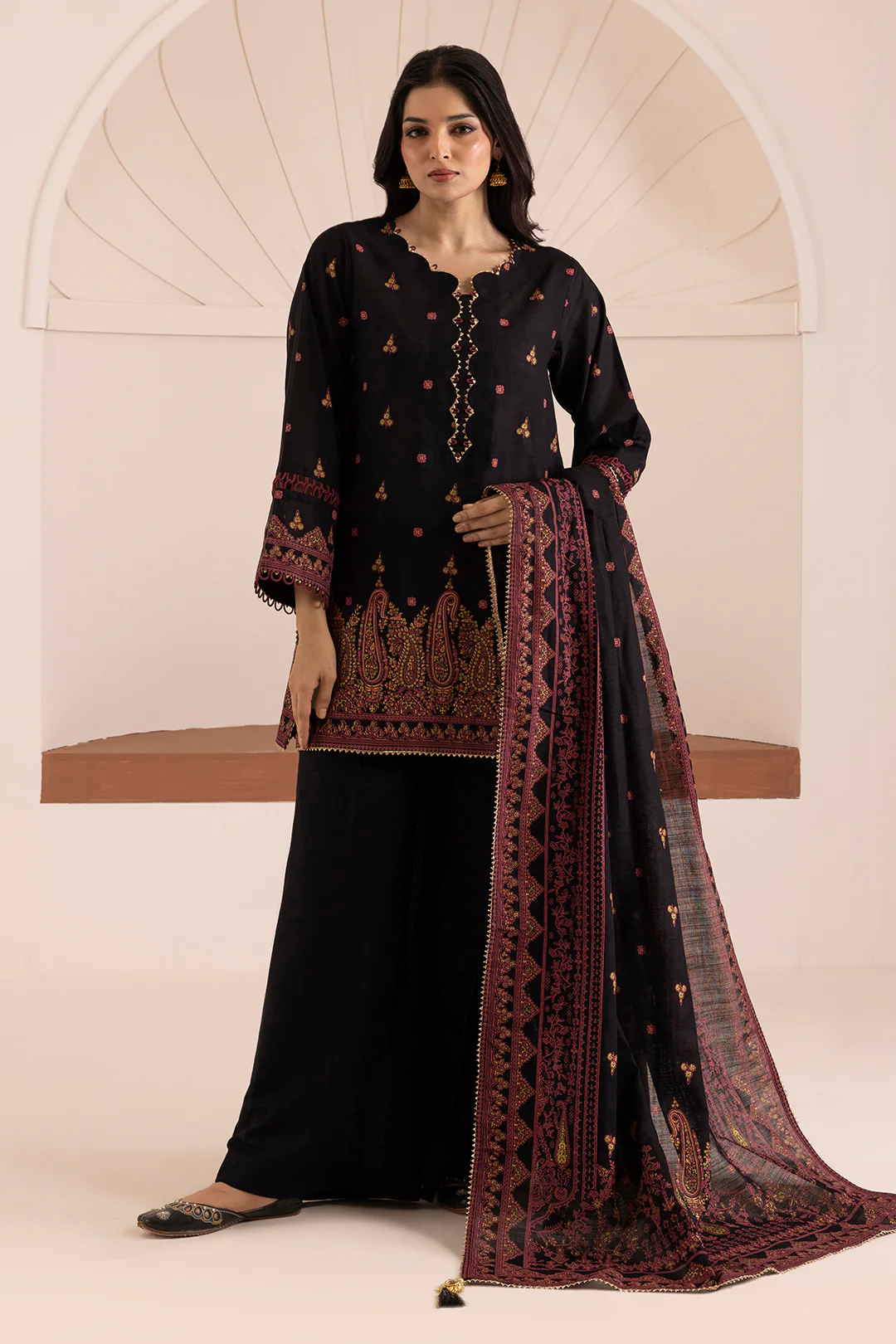 Shirt Shalwar Dupatta - 0151 - Image 3