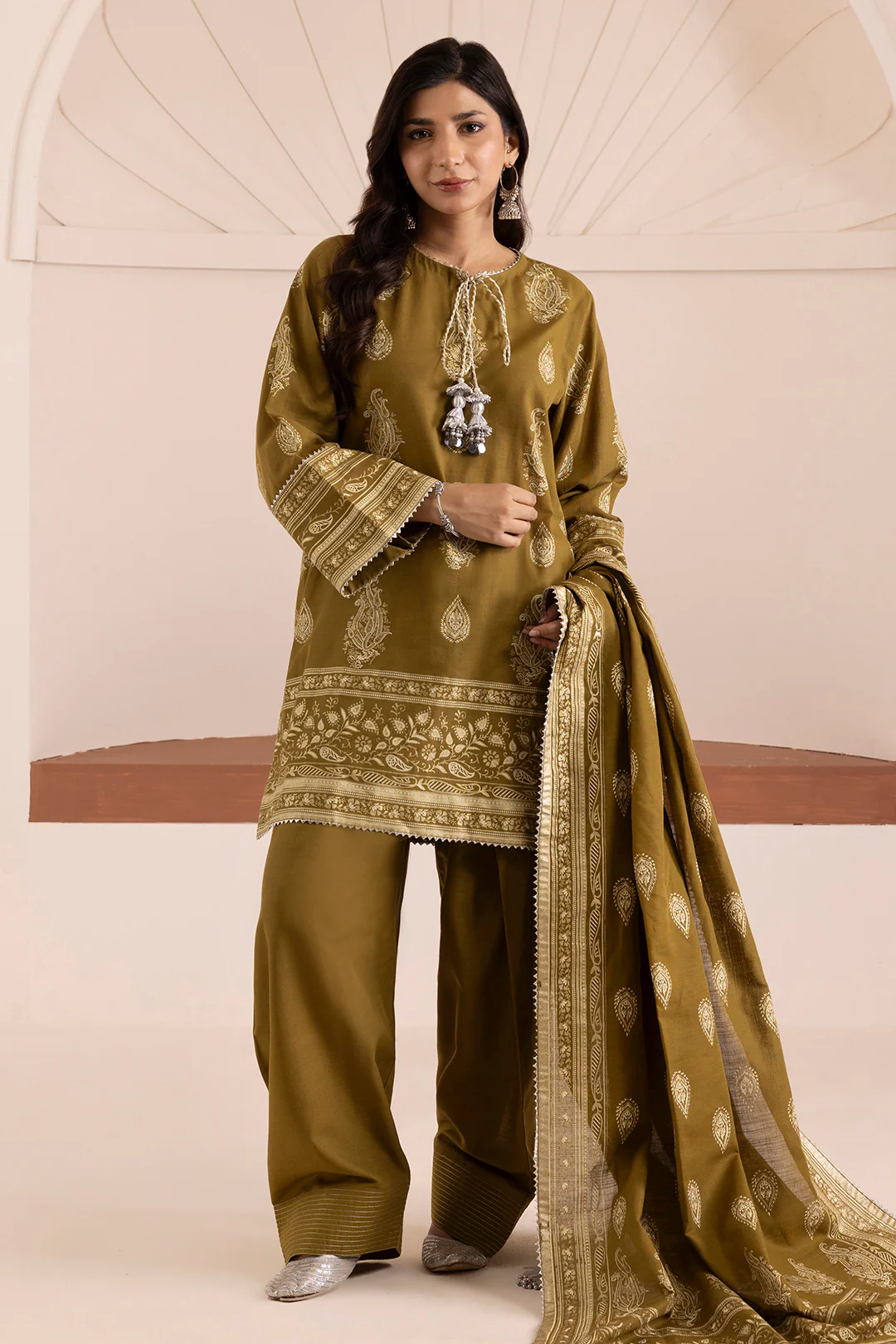 Shirt Shalwar Dupatta - 0154 - Image 4