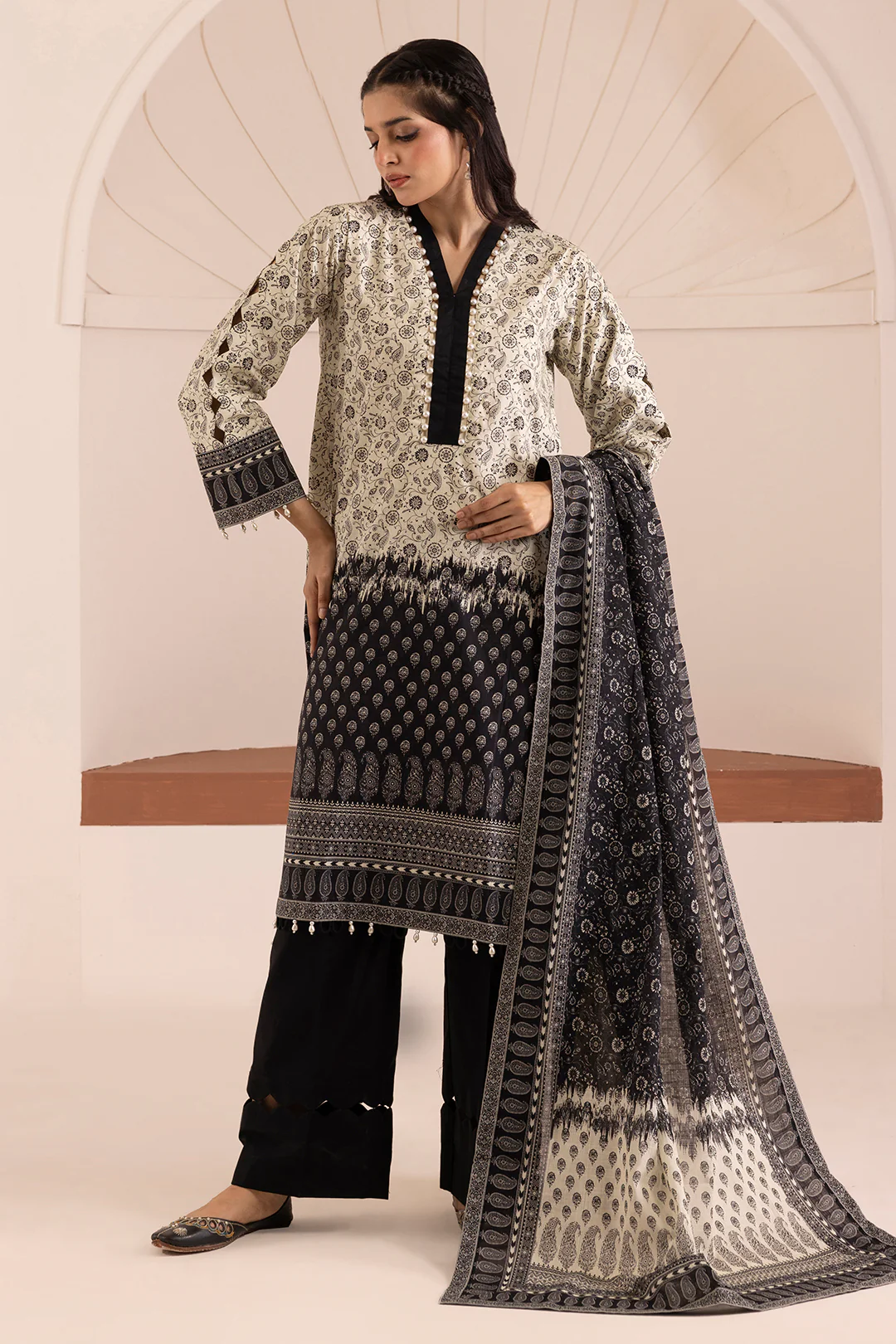 Shirt Shalwar Dupatta - 0279 - Image 9