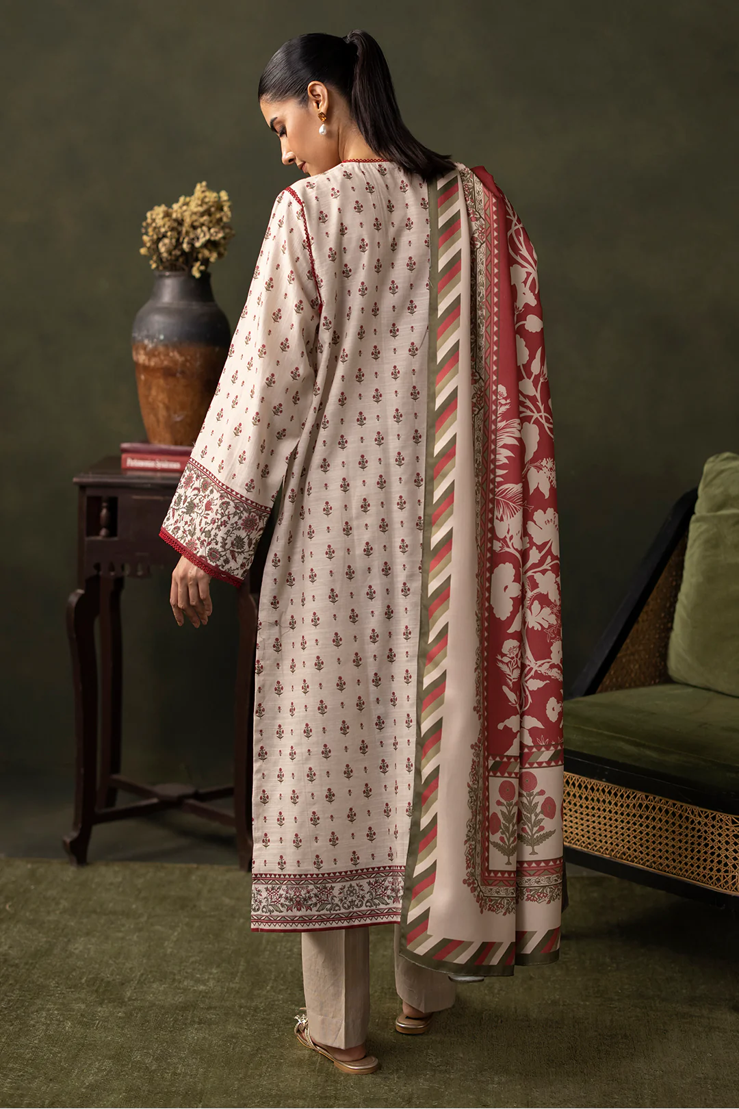 Shirt Shalwar Shawl - 0283 - Image 5