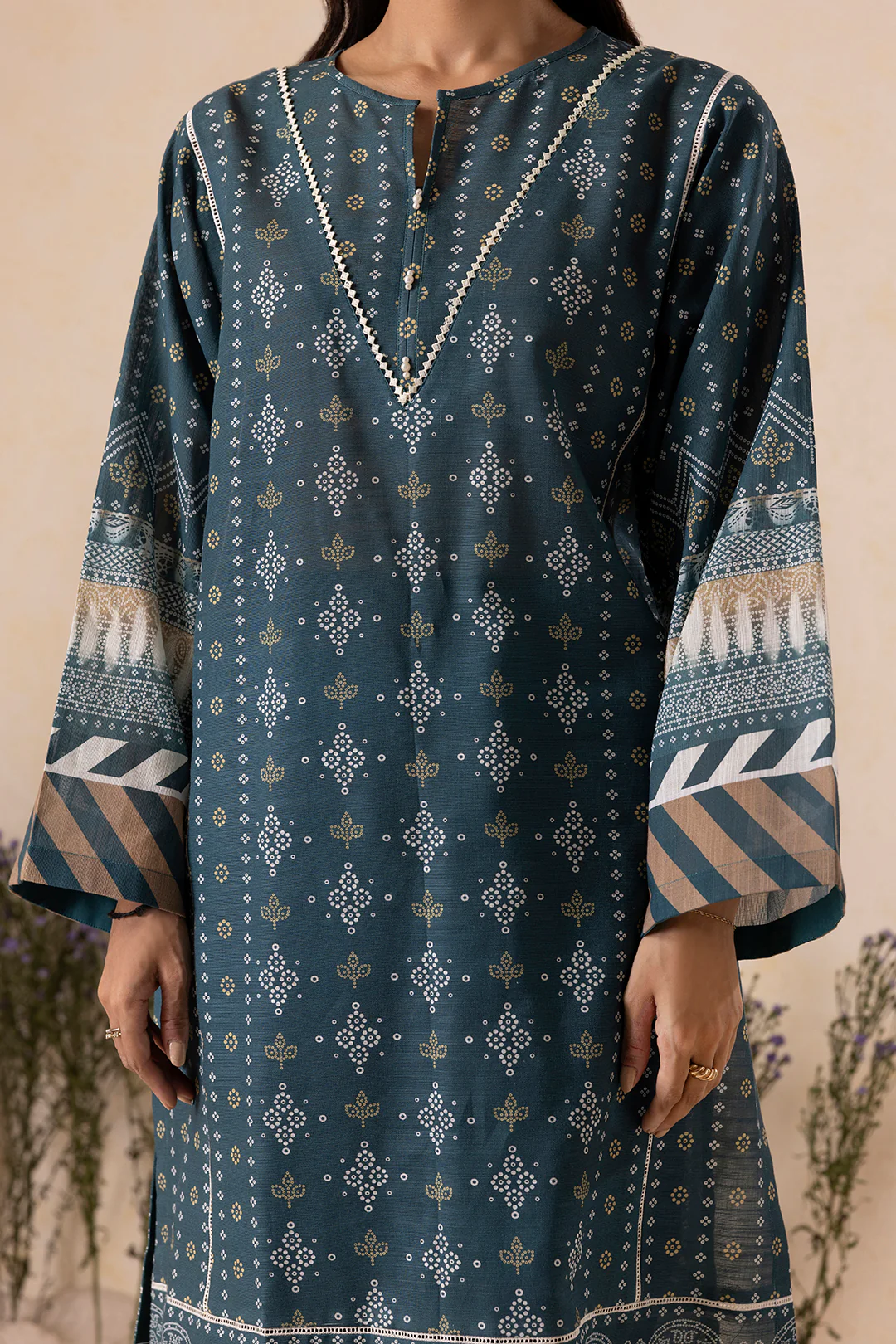 Shirt Shalwar Shawl - 0140 - Image 8