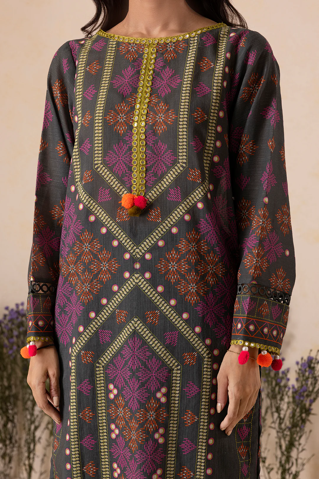 Shirt Shalwar Shawl - 0145 - Image 4