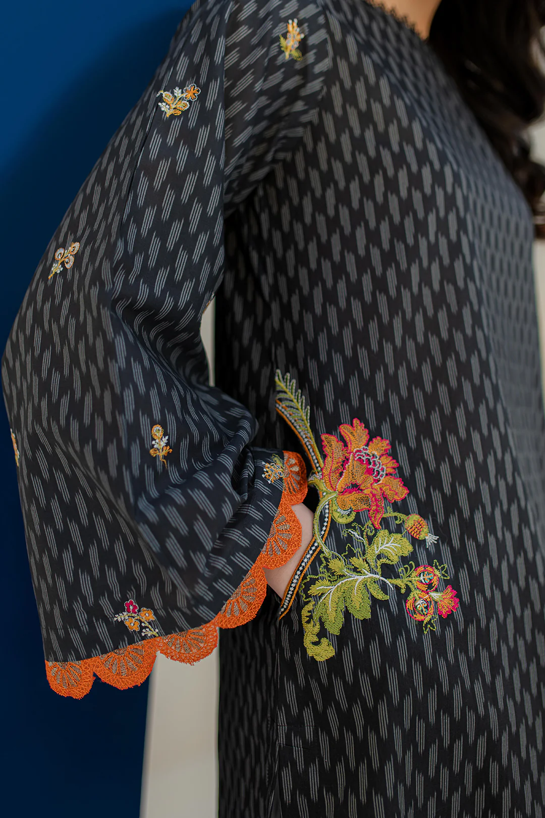 Embroidered Shirt Shalwar - 0018 - Image 4