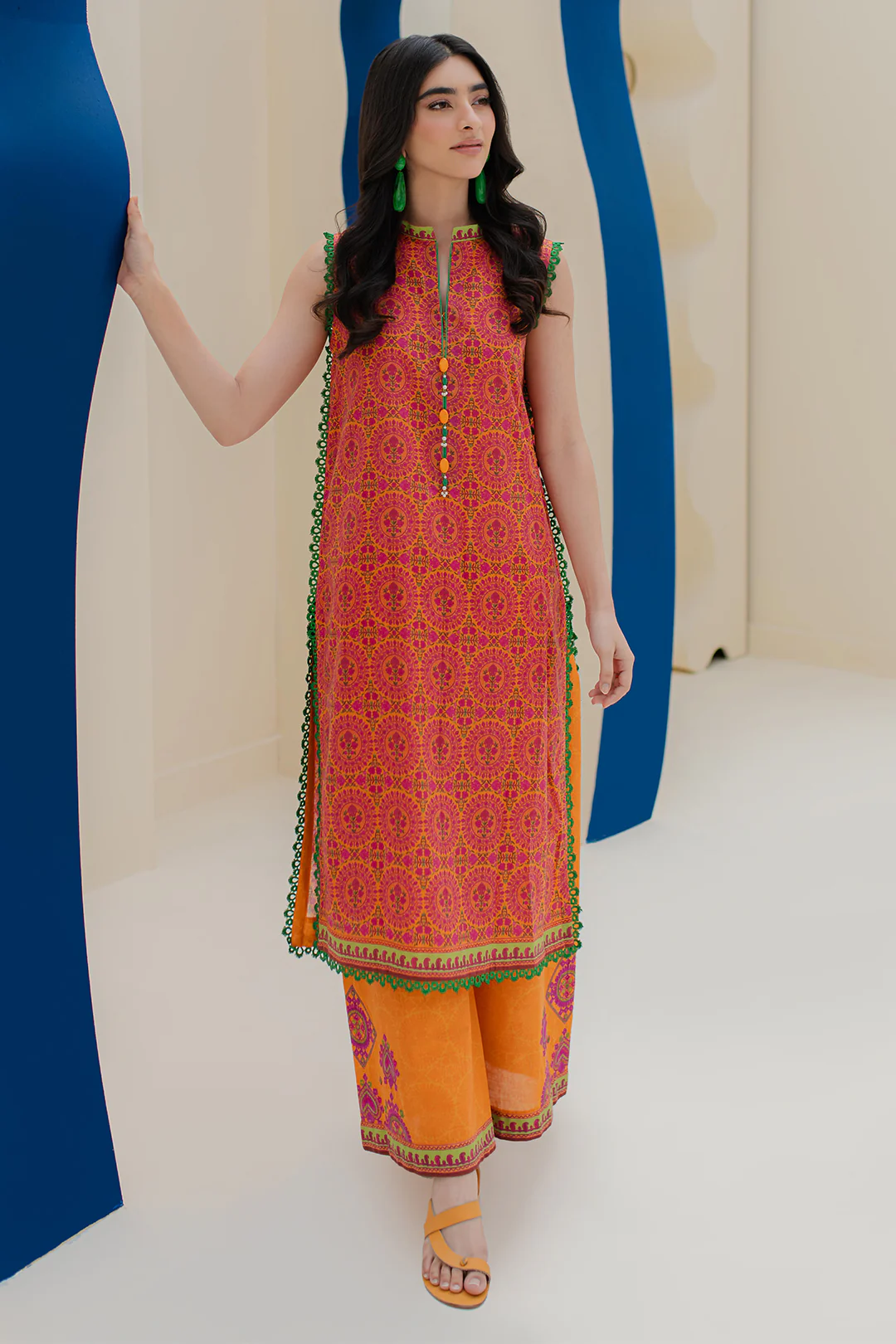 Embroidered Shirt Shalwar - 0024 - Image 2