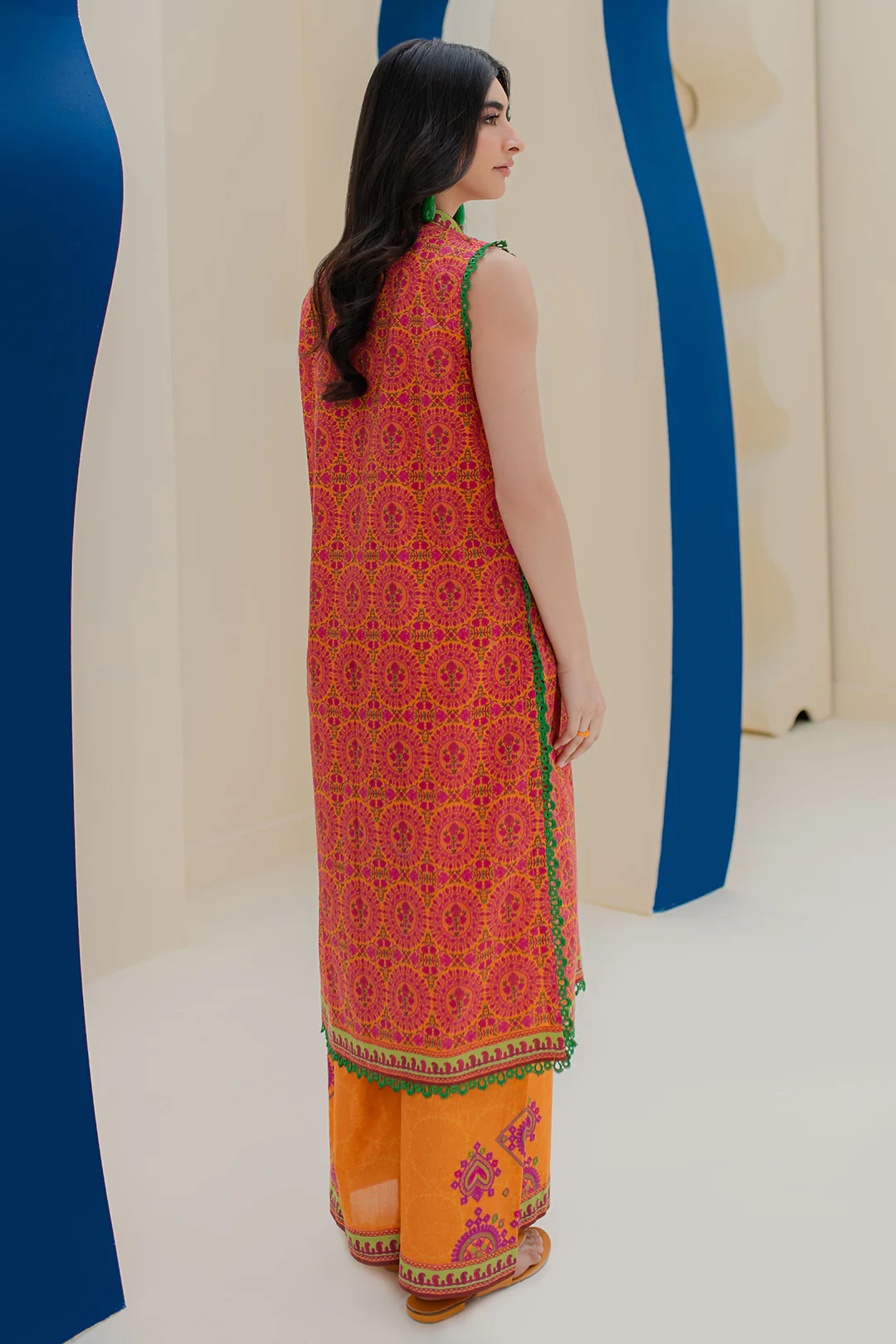 Embroidered Shirt Shalwar - 0024 - Image 5