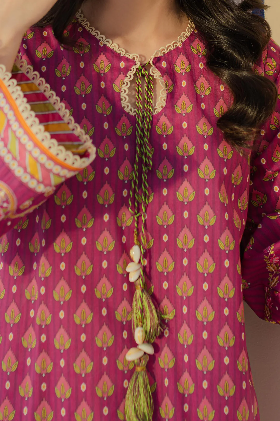 Embroidered Shirt Shalwar - 0114 - Image 4
