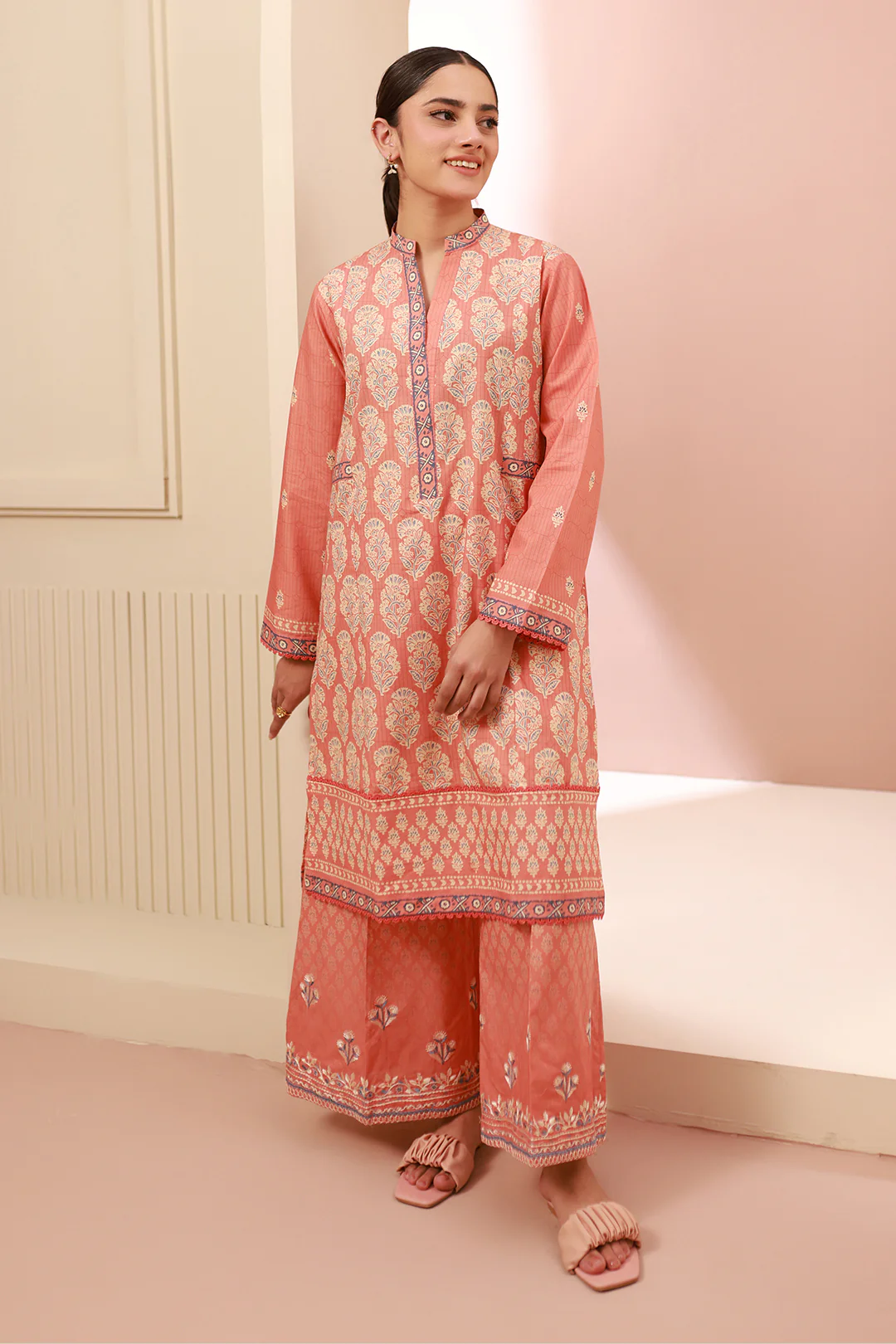 Embroidered Shirt Shalwar - 0614 - Image 3