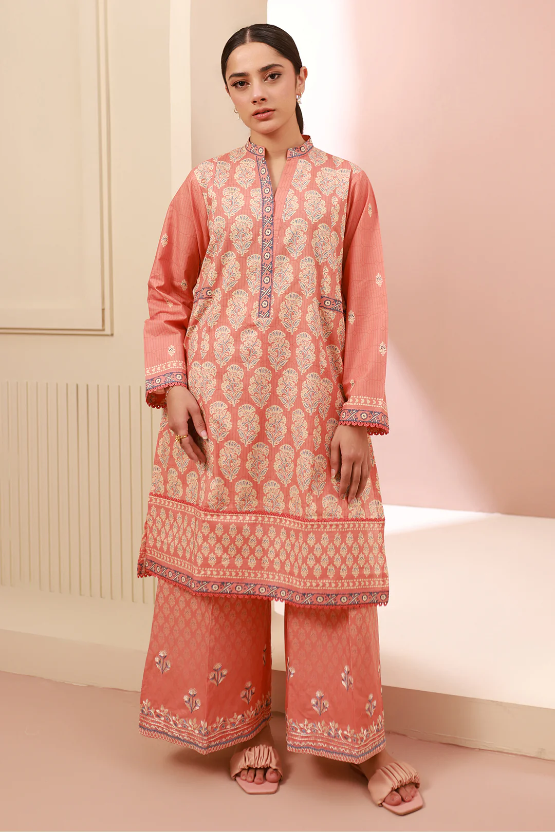 Embroidered Shirt Shalwar - 0614 - Image 6