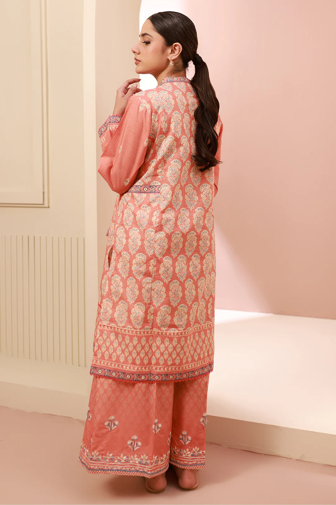 Embroidered Shirt Shalwar - 0614 - Image 7