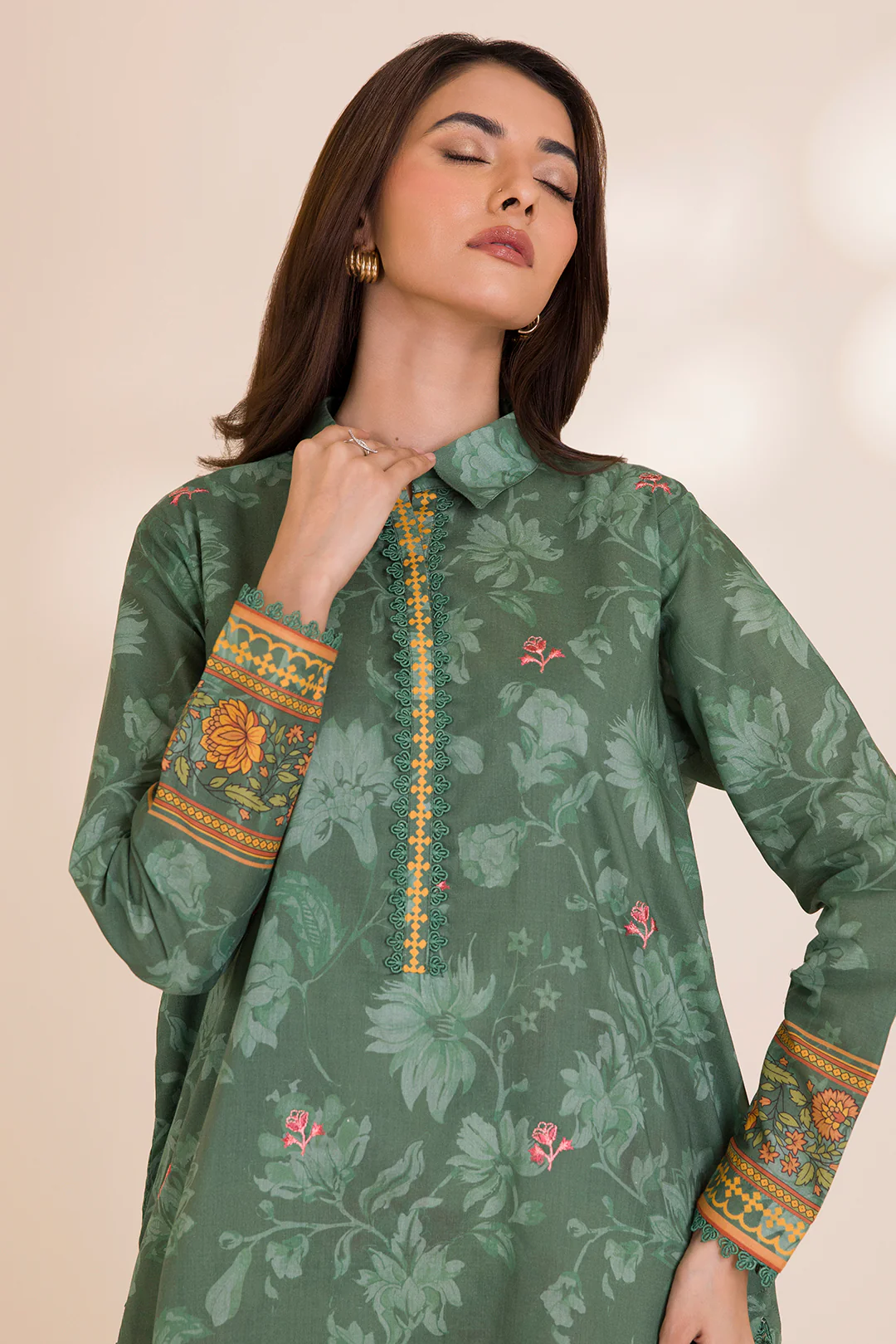 Embroidered Shirt Shalwar - 0011 - Image 5