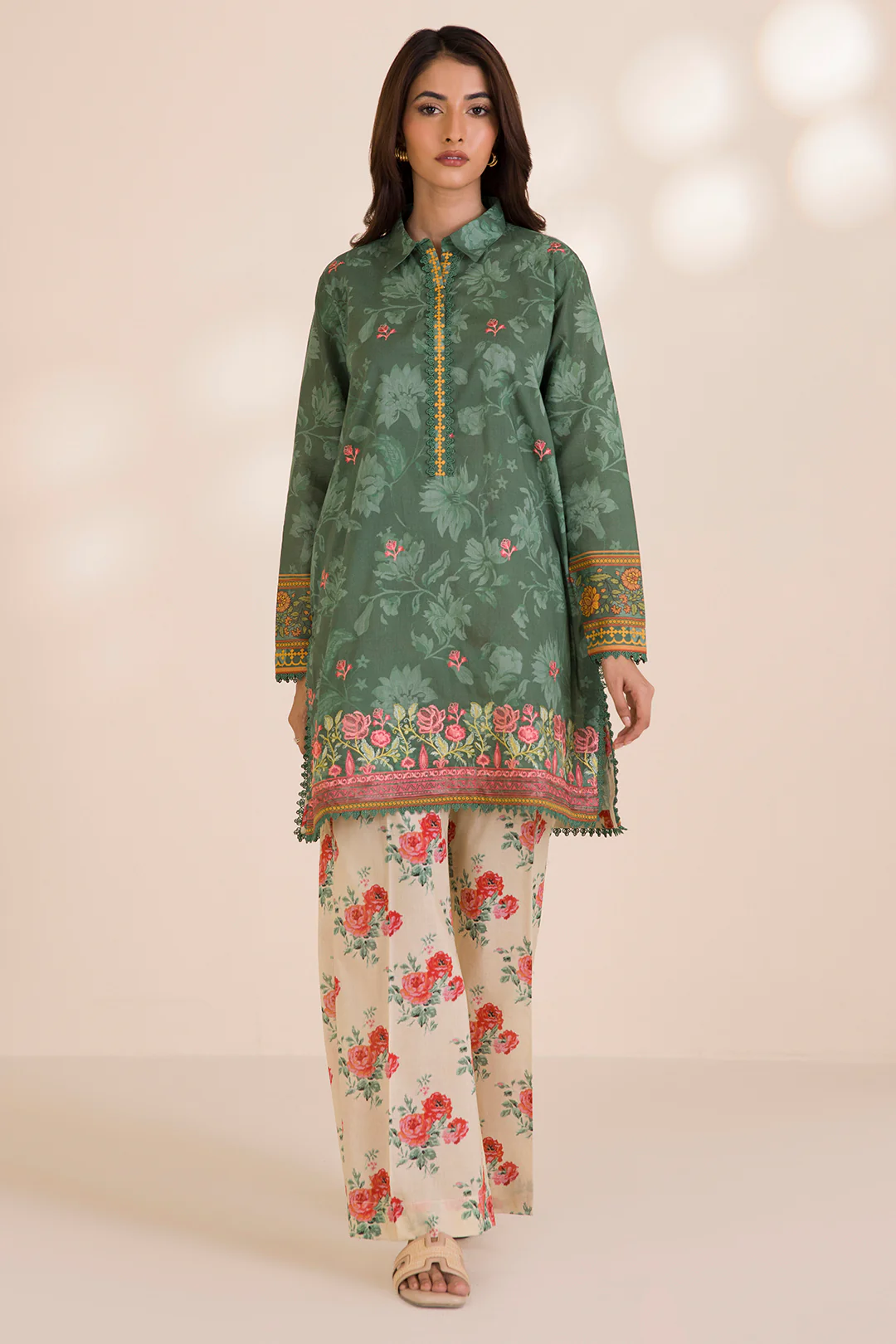 Embroidered Shirt Shalwar - 0011 - Image 6