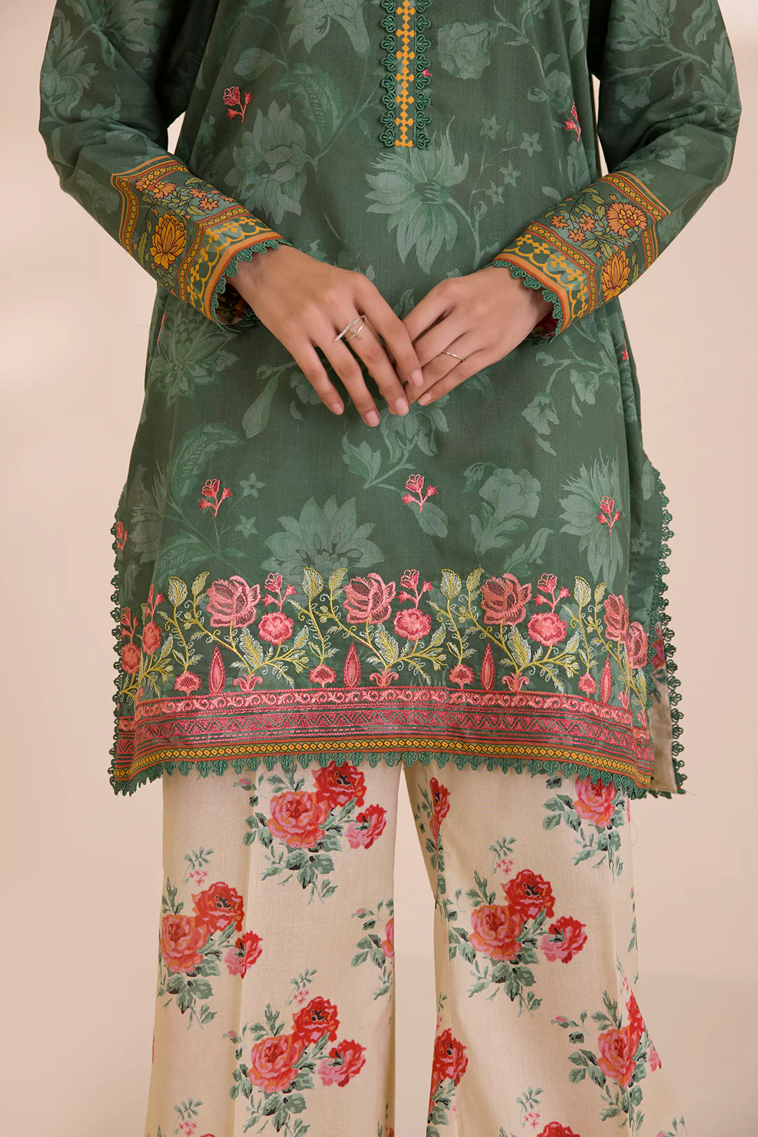 Embroidered Shirt Shalwar - 0011 - Image 8