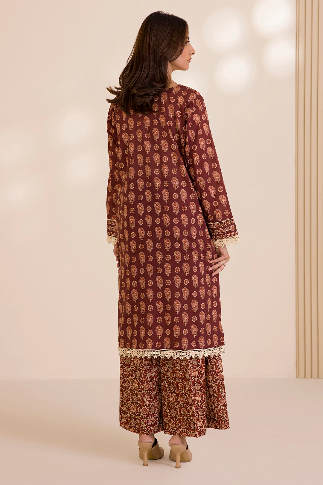 Embroidered Shirt Shalwar - 0012 - Image 11