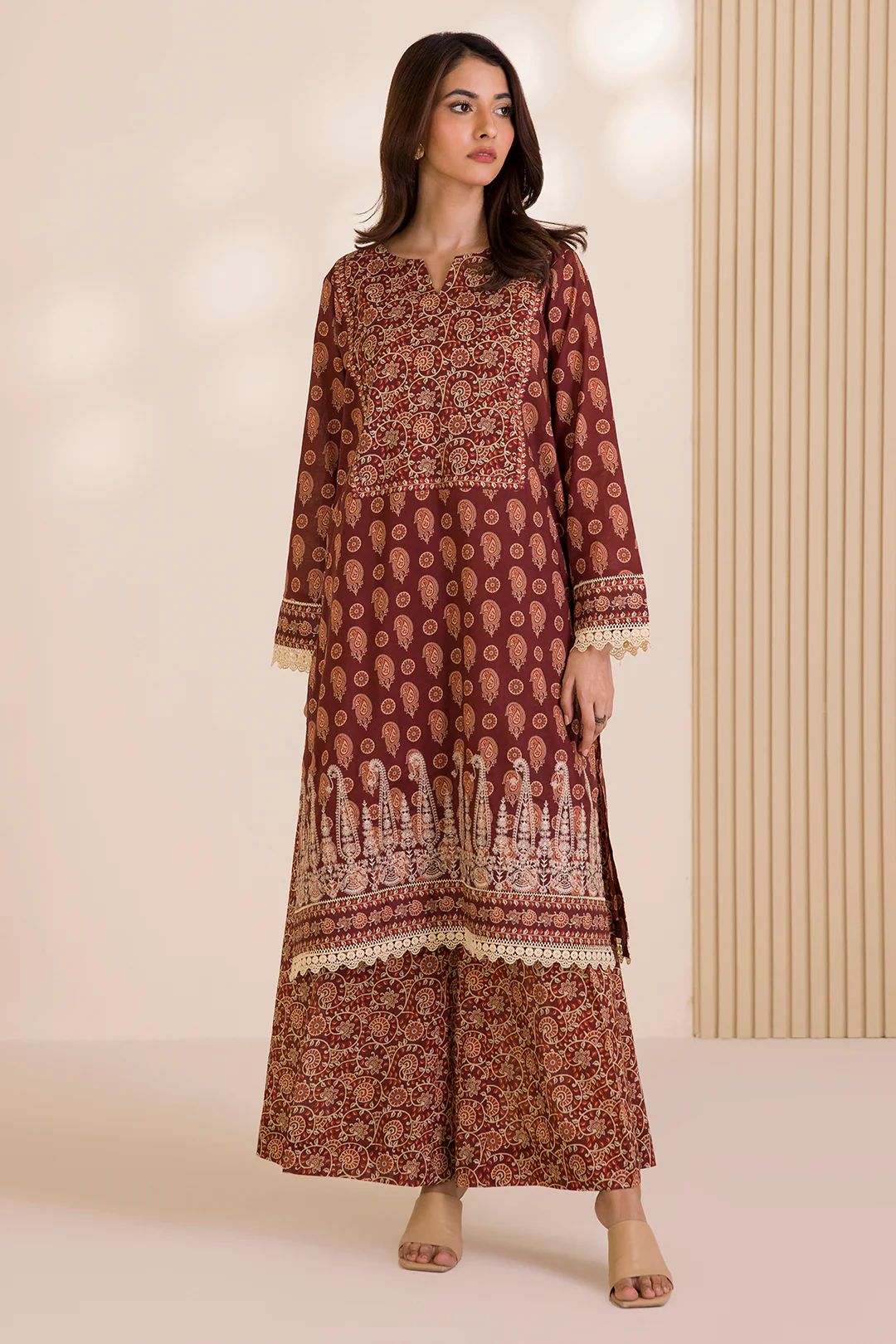 Embroidered Shirt Shalwar - 0012 - Image 9