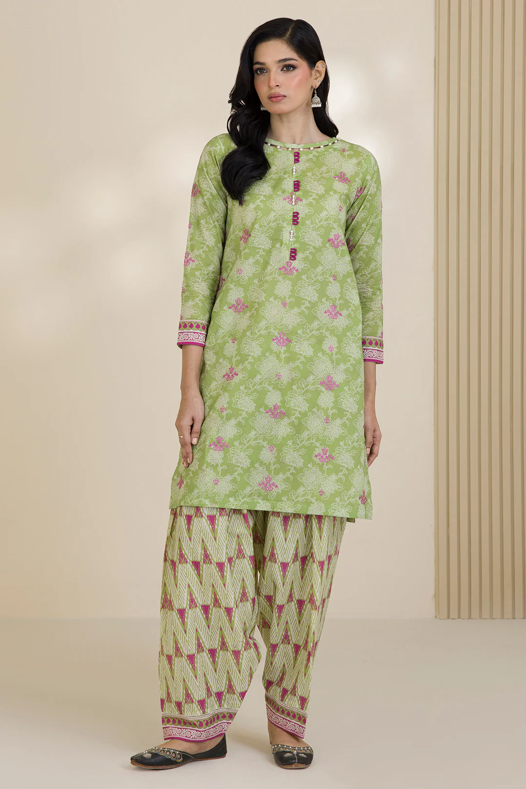 Embroidered Shirt Shalwar - 0013 - Image 3