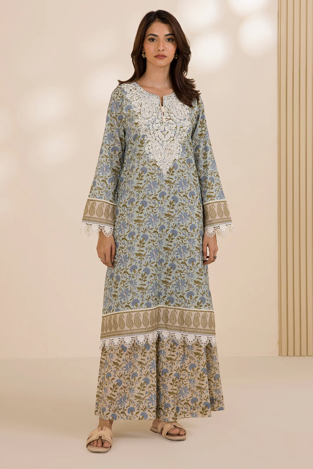 Embroidered Shirt Shalwar - 0015 - Image 2