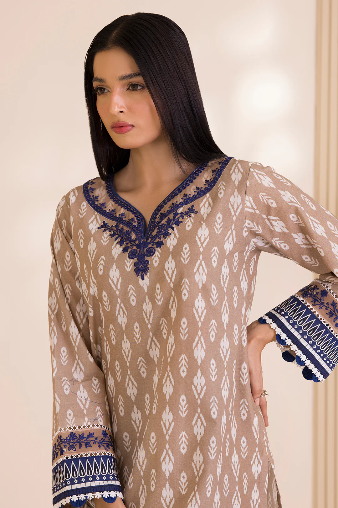 Embroidered Shirt Shalwar - 0016 - Image 3