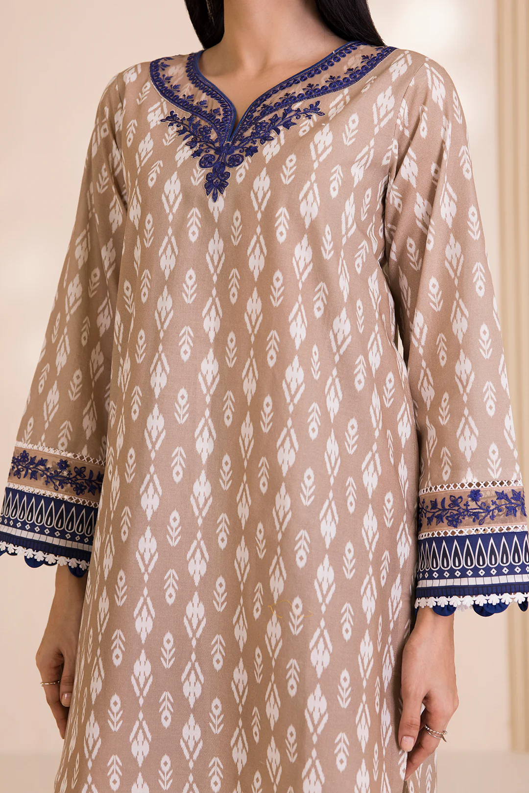 Embroidered Shirt Shalwar - 0016 - Image 5